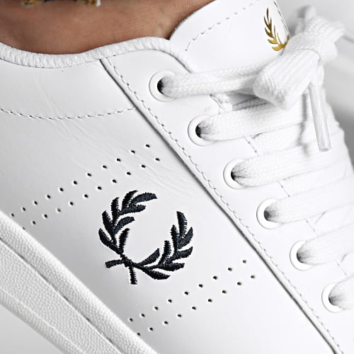 Baskets B721 Leather B6312 White Navy