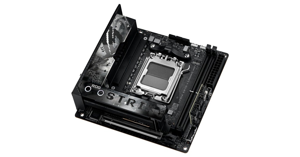 ASUSROG STRIX X870-I GAMING WIFI socket AM5 moederbord  (2,5Gb-LAN, WLAN, BT, Sound, Mini-ITX)
