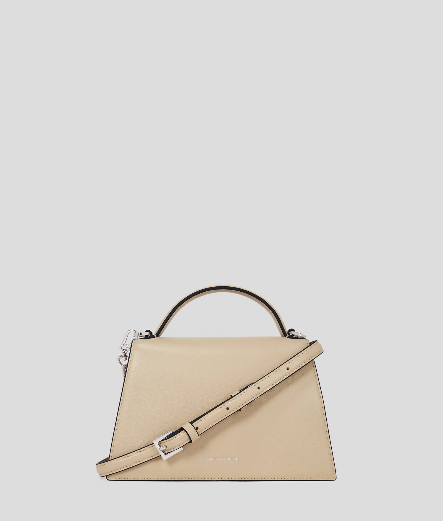 SAC BANDOULIÈRE DE TAILLE MOYENNE K/SIGNATURE - Trench Beige