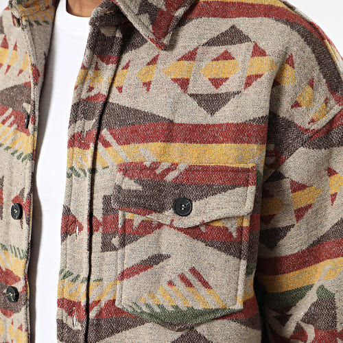 Surchemise Beige Chiné