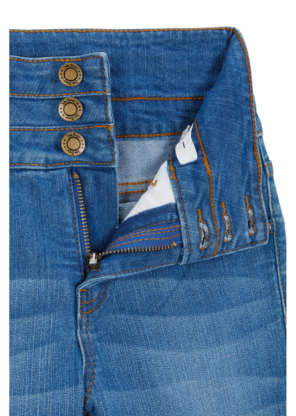Jean taille haute fille, flared