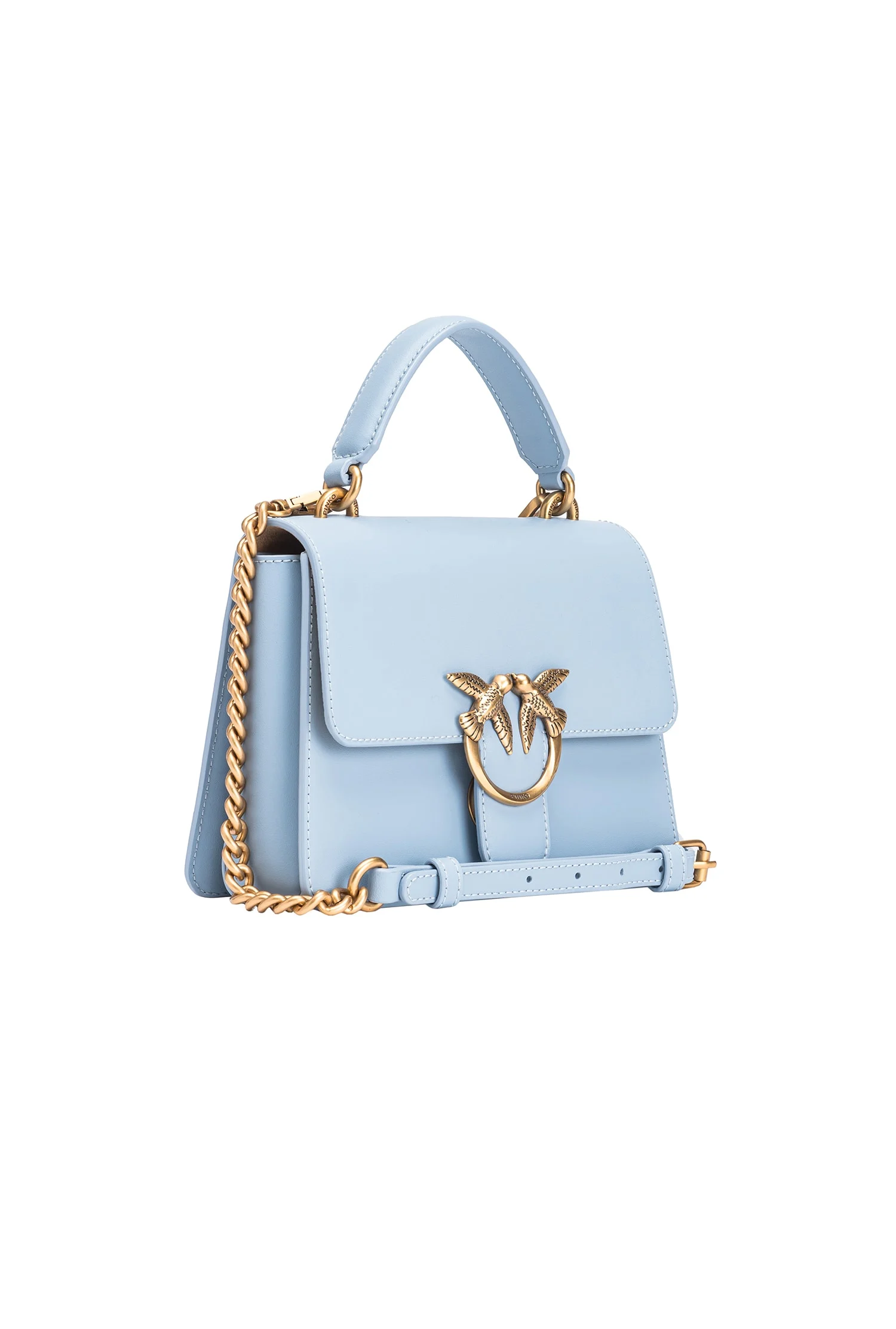 Mini love bag one light simply à anse supérieure | Bleu