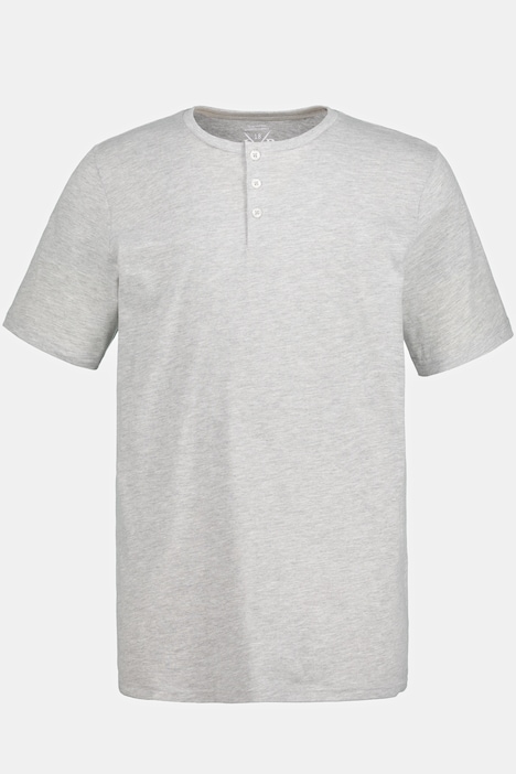 Henley, Basic, Knopfleiste, Halbarm