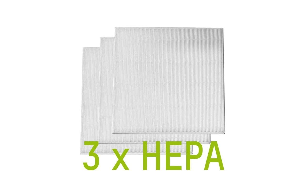 HEPA-Filter ecofort ecoQ 9L steady 3 StückErsatzfilter HEPA