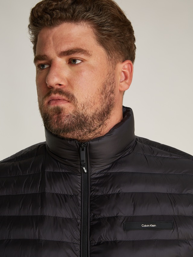 Calvin Klein Big&Tall Steppjacke »BT_LW QUILT JACKET« in Grossen Grössen mit Logopatch