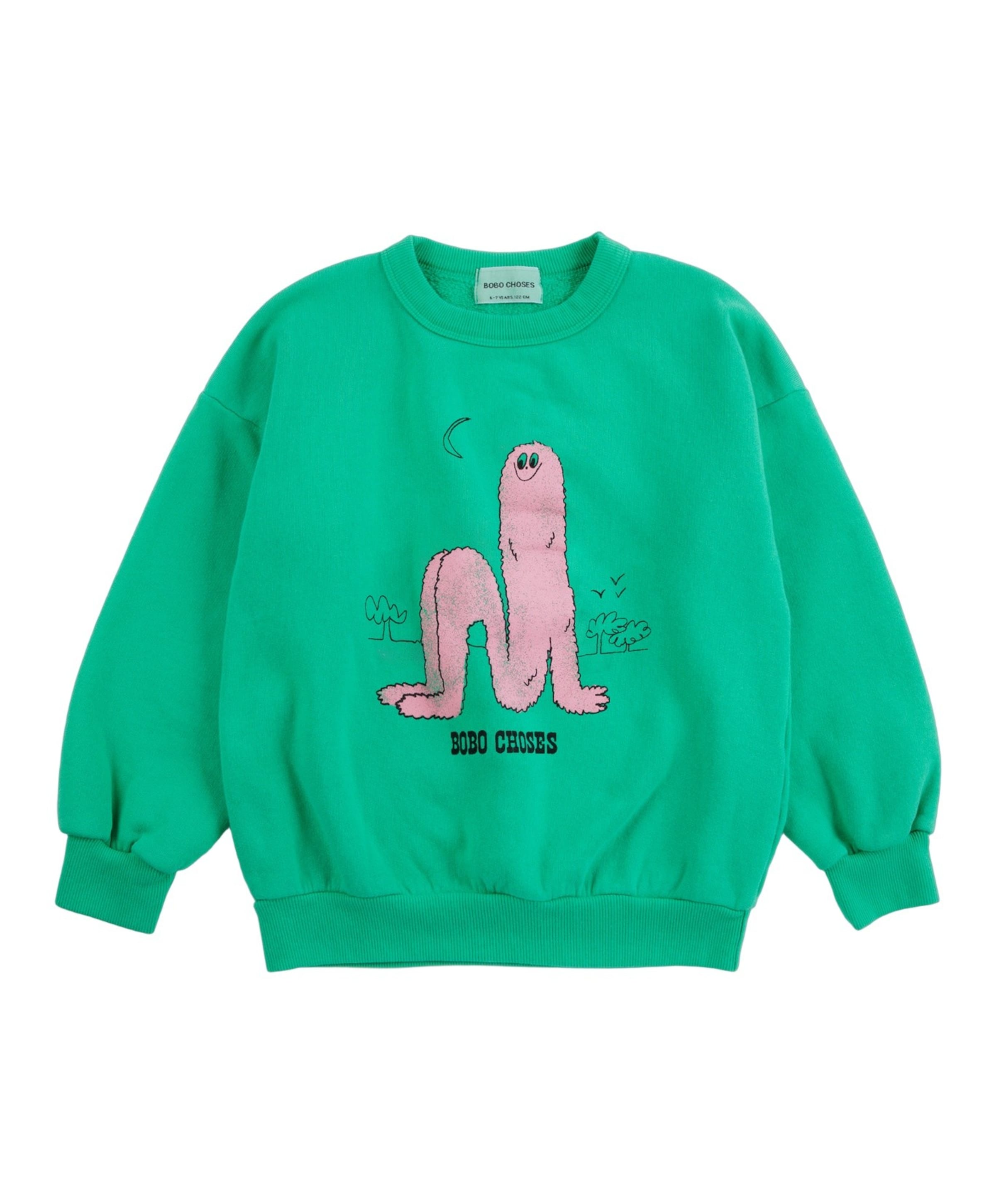 Bobo Choses Uniseks sweater  groen