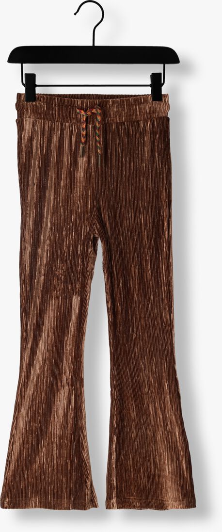 LIKE FLO bruine like flo flared broek f309-5665