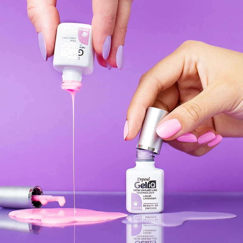 Depend Cosmetic Gel iQ Polish Step 3 - 5 ml - I Purple You