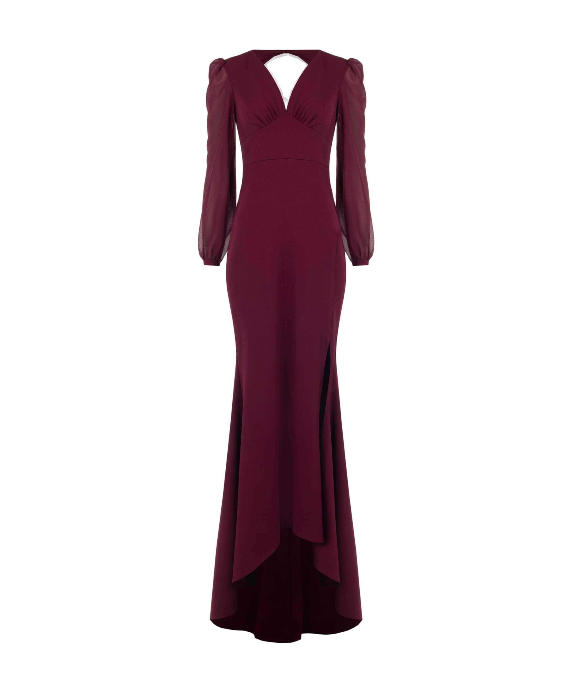 Rinascimento Dames jurk bordeaux