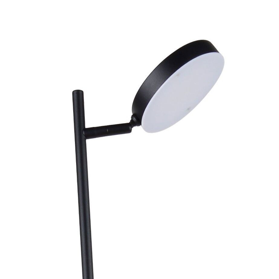ARCO Stehleuchte - Schwarz / H: 140.0 cm x D: 23.0 cm