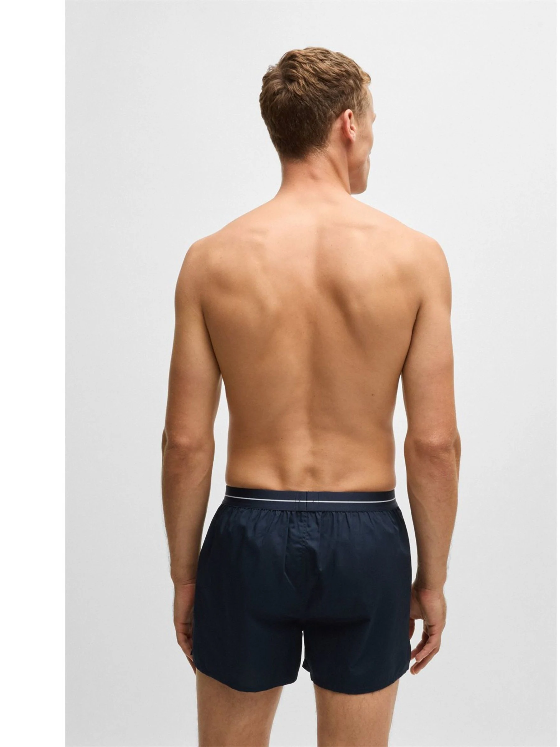 BOSS 100% Cotton Lounge Jersey Shorts 2 Pack