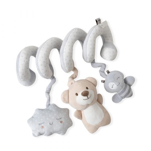 Interbaby Espiral de Atividades Ursinho Cinza
