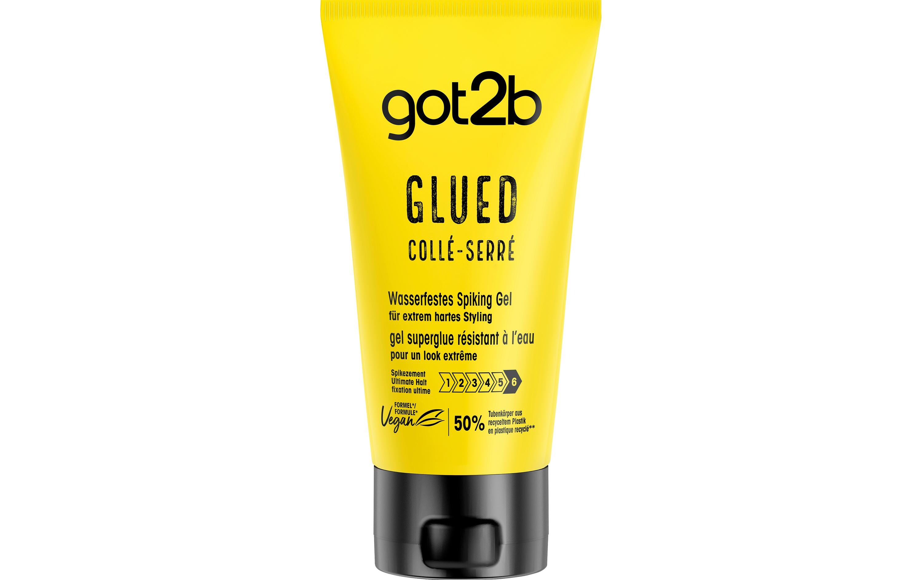 Haargel glued 150 mlWasserfestes Styling Gel