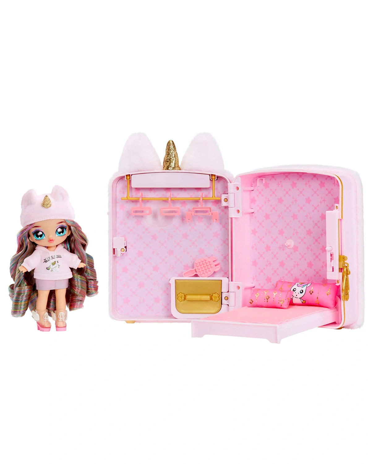 Puppen-Zubehör BACKPACK BEDROOM UNICORN - BRITNEY SPARKLES 3in1