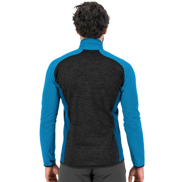Veste polaire ski rando KARPOS ODLE FLEECE BLACK/BLUE JEWEL