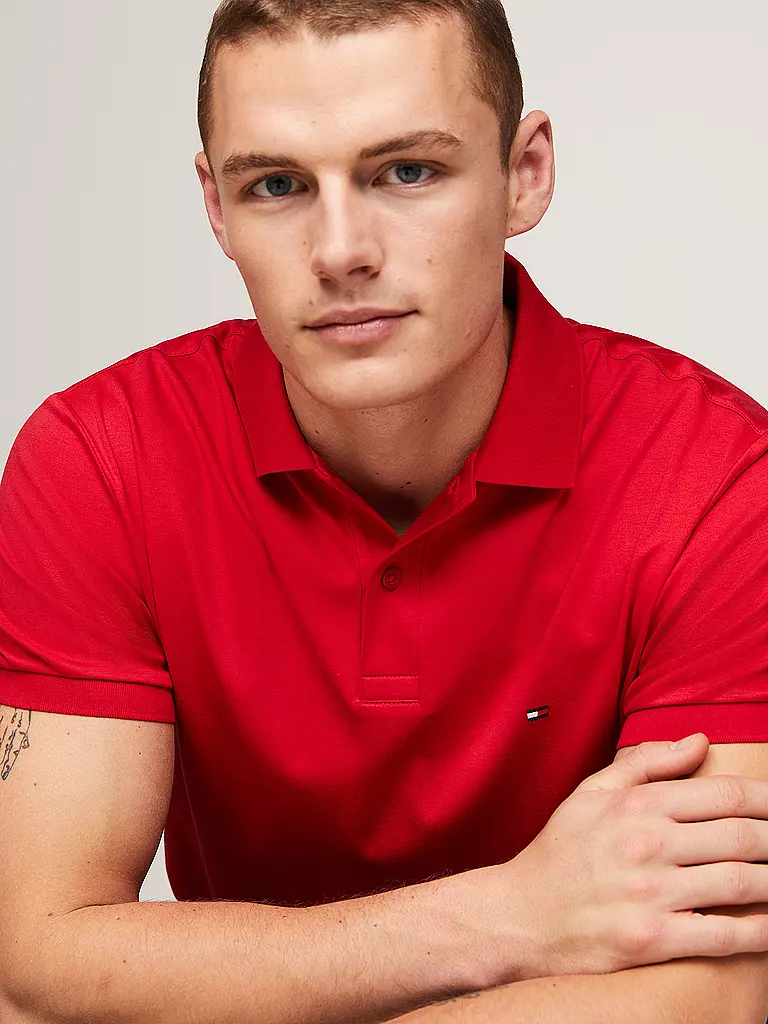 TOMMY HILFIGER Poloshirt rot