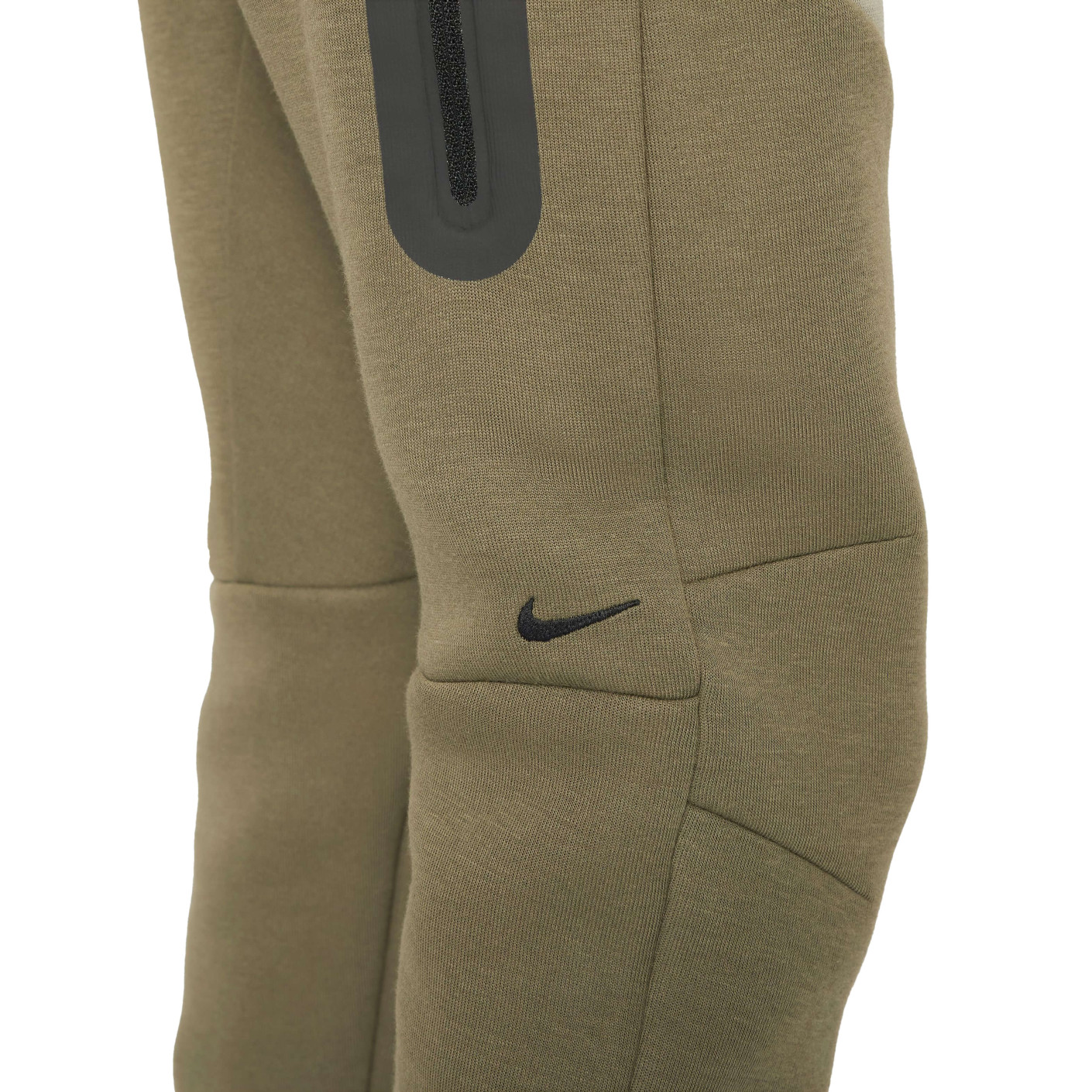 Nike Tech Fleece Sportswear Joggingbroek Kids Olijfgroen Grijs Zwart