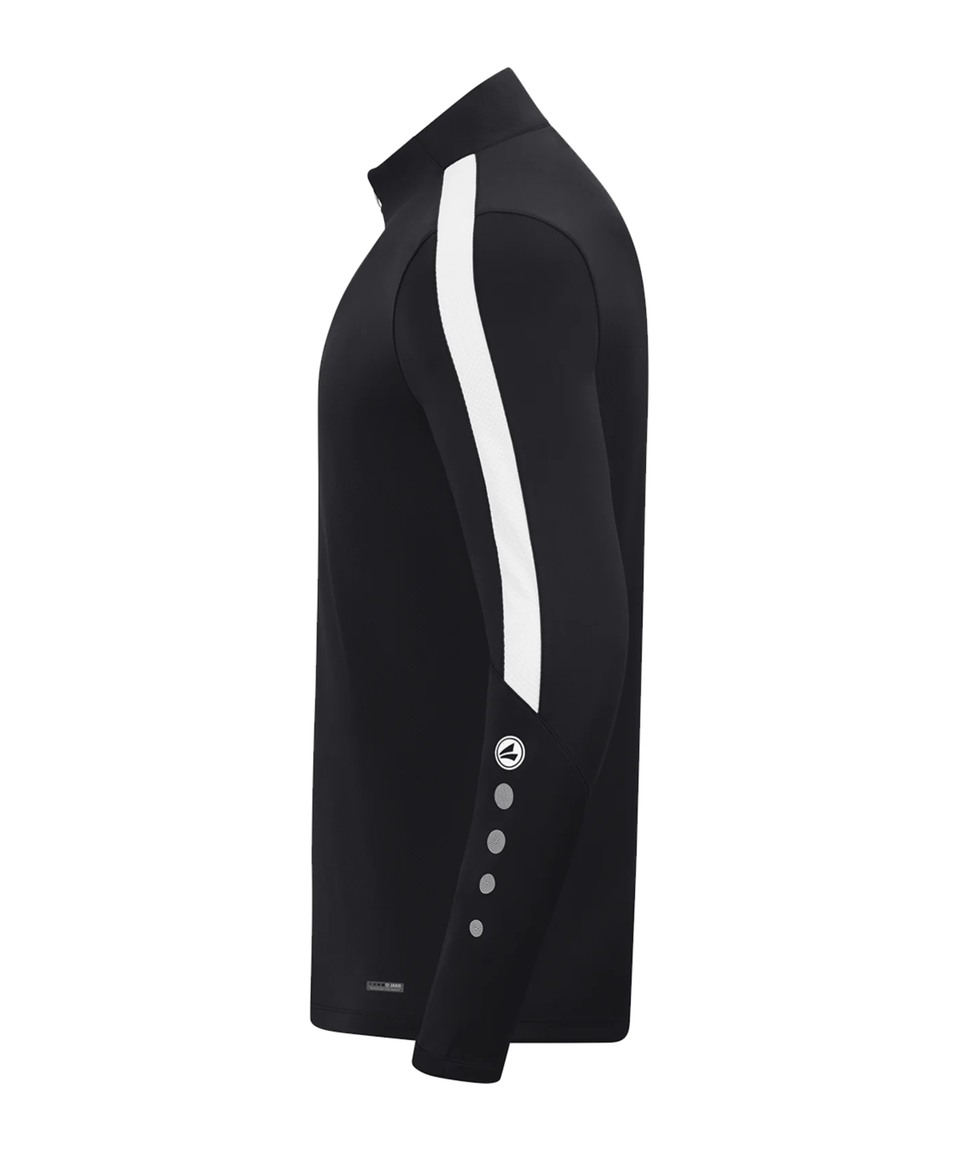 JAKO Power Sweatshirt Kids Schwarz Weiss F800