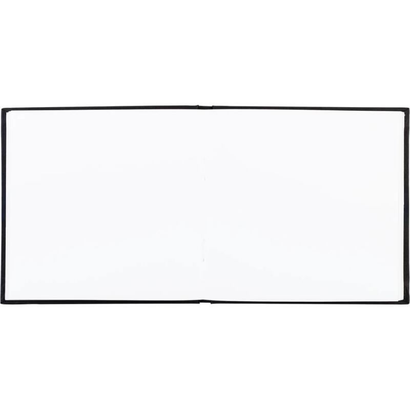Goldline carnet rembordé rigide 50F 15x15cm 140g - Blanc