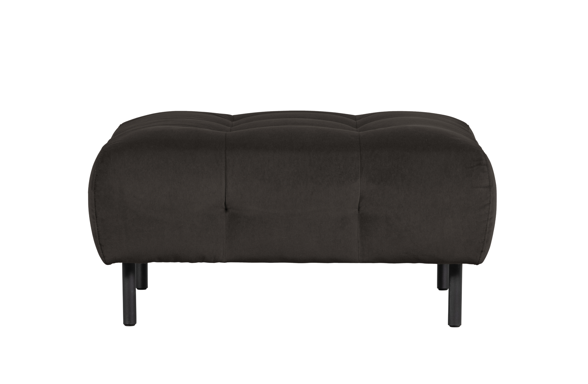 WOOOD Exclusive hocker Lloyd gewassen fluweel Hocker Lloyd gewassen fluweel - Cast Iron