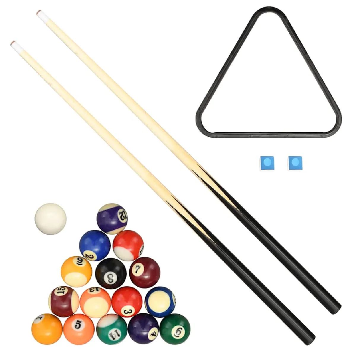 vidaXL Mini Billard Noir Vert