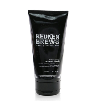 Redken Redken Redken Brews Work Hard Molding Paste (Maximum Control/Natural Finish) 150ml/5.1oz
