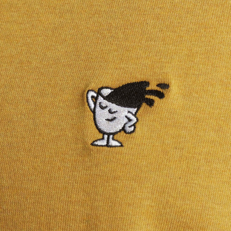 RVLT - Revolution Application T-Shirt Yellow-melange