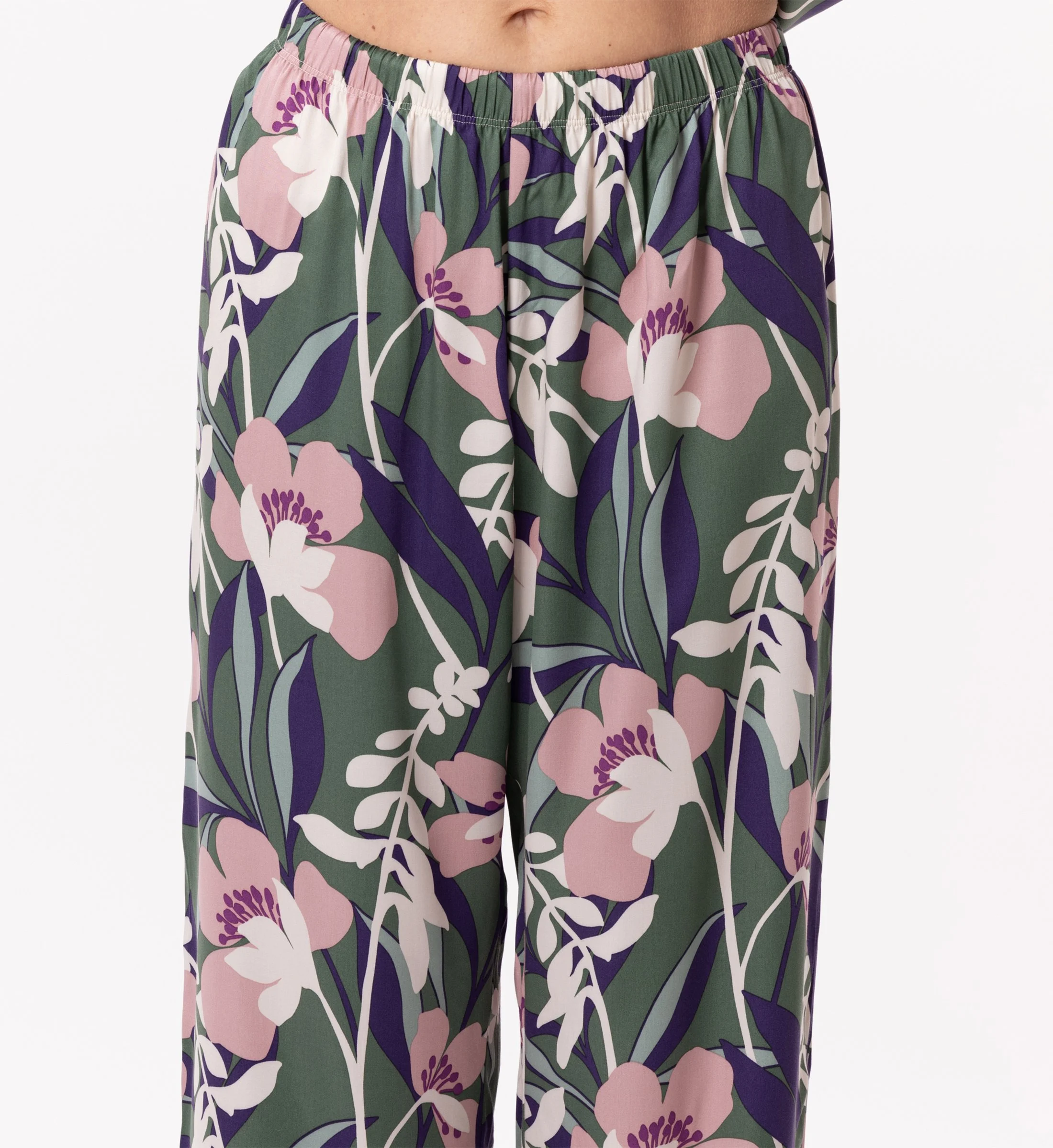 GIOIA 806 - Pyjama boutonné en viscose | Multicolore