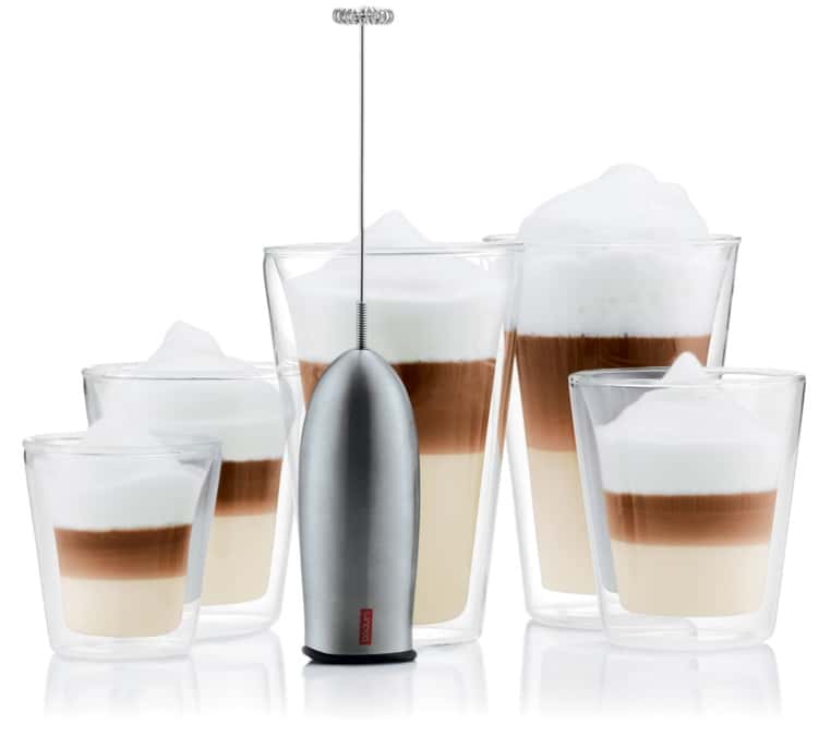 Mousseur à lait électrique Schiuma inox - BODUM