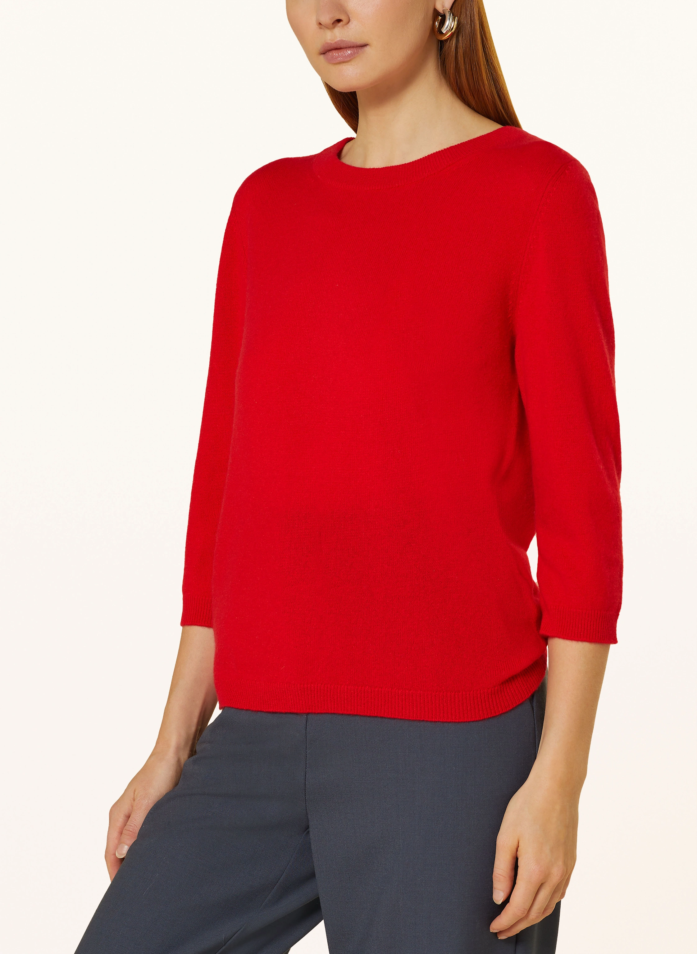 darling harbour Cashmere-Pullover mit 3/4-Arm