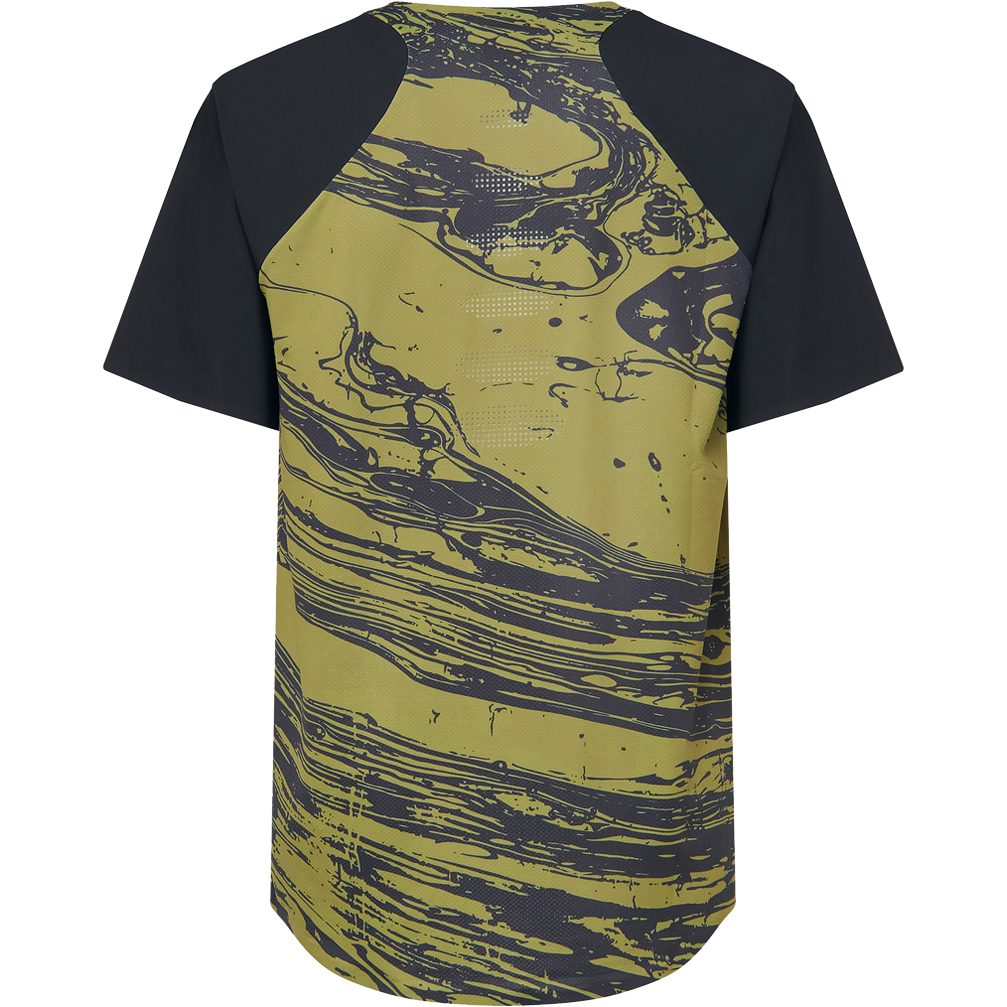Oakley Seeker Airline Radtrikot Herren duality swirl green