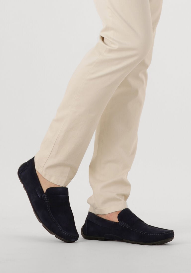 donkerblauwe stefano lauran loafers 2500