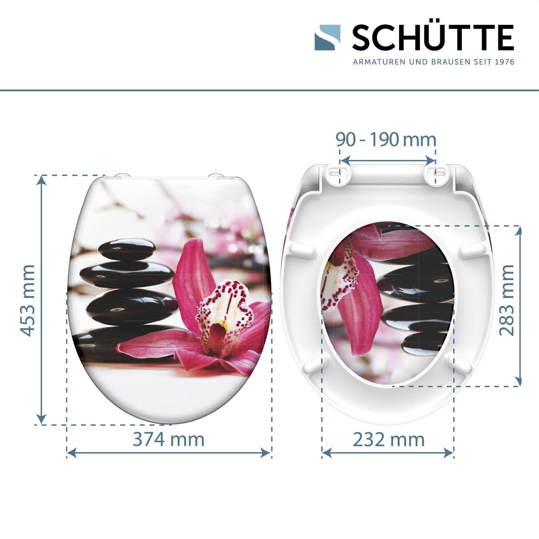 SCHÜTTE Duroplast WC-Sitz Wellyness
