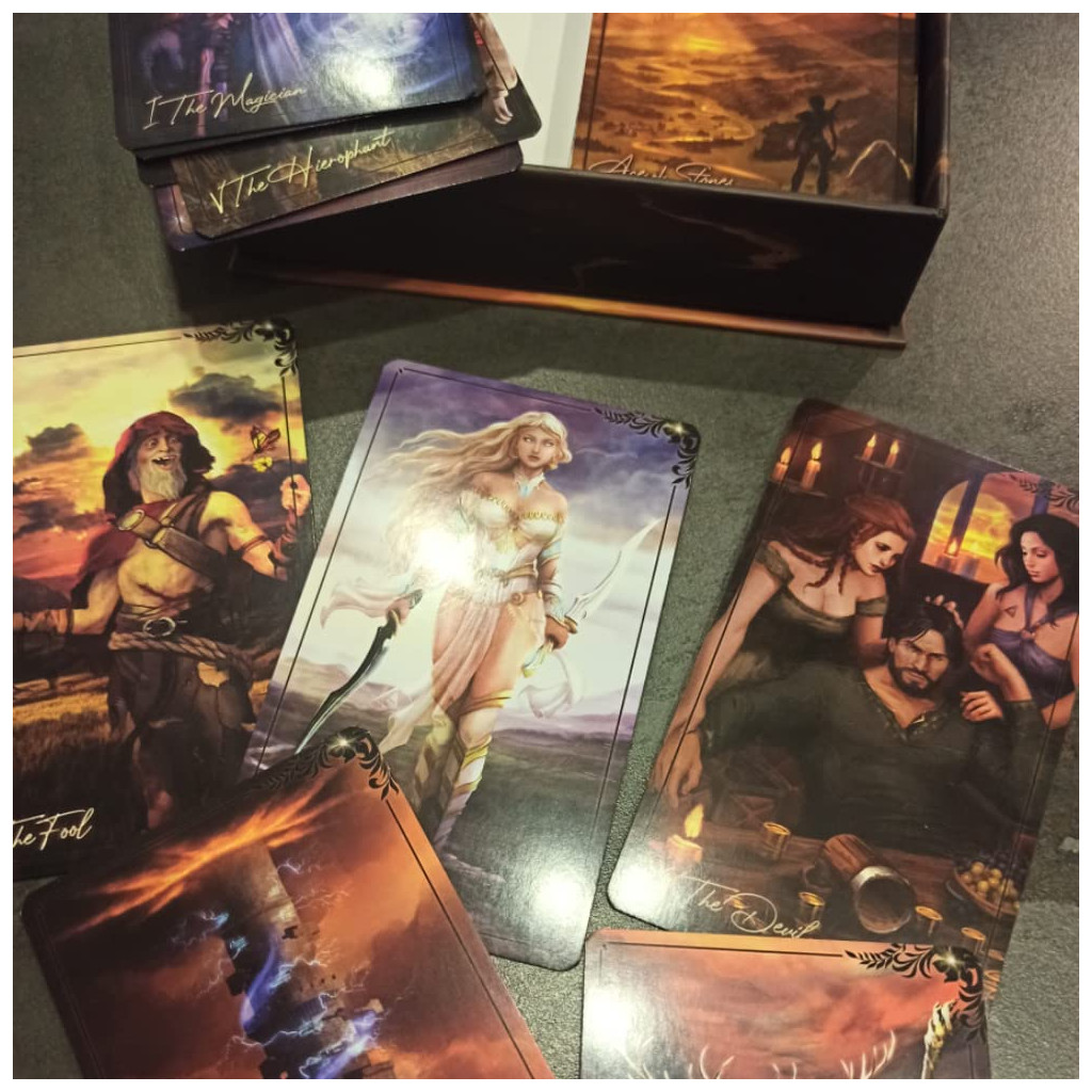 Arcanya Tarot - Les Mornes Plaines, Kickstarter Edition