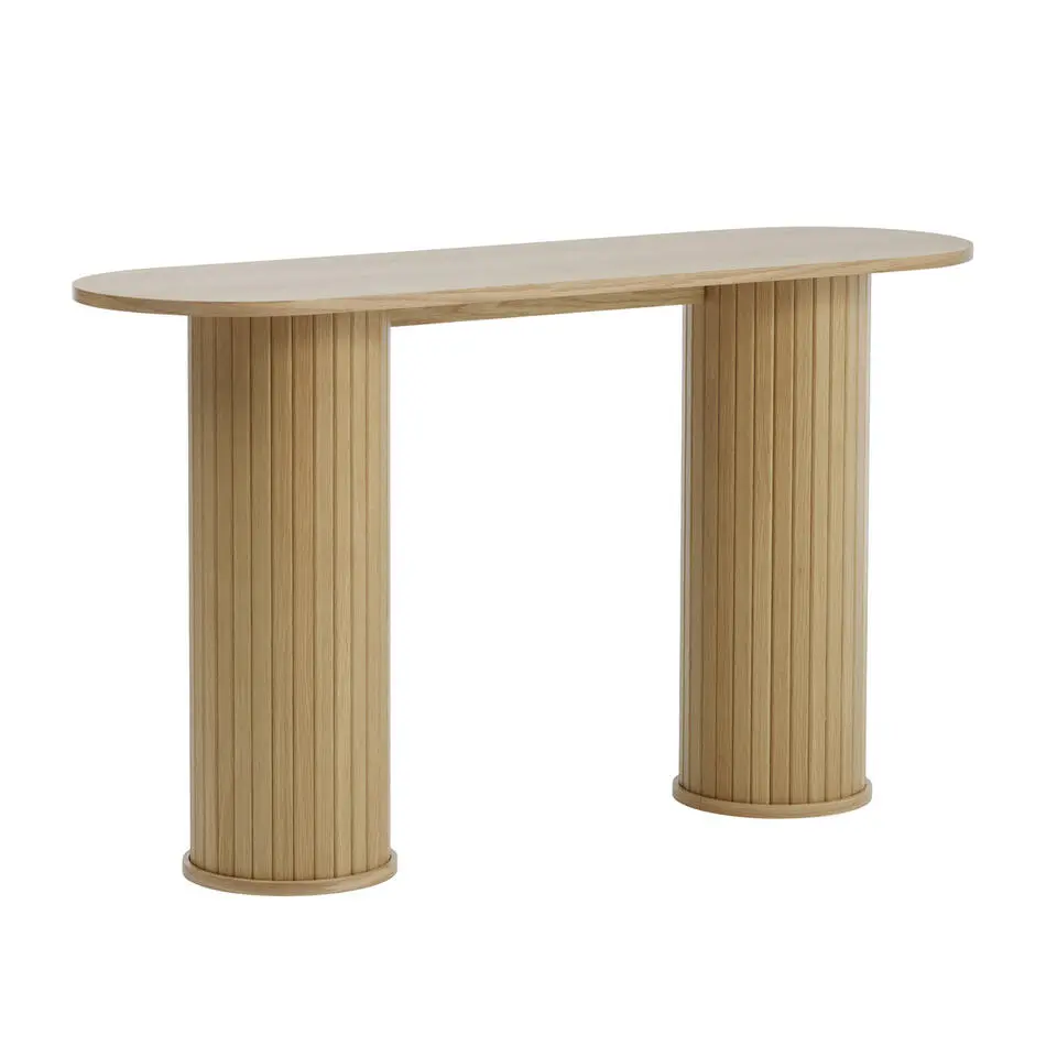 Sidetable Eikenhout - 130x40x75cm - Nola