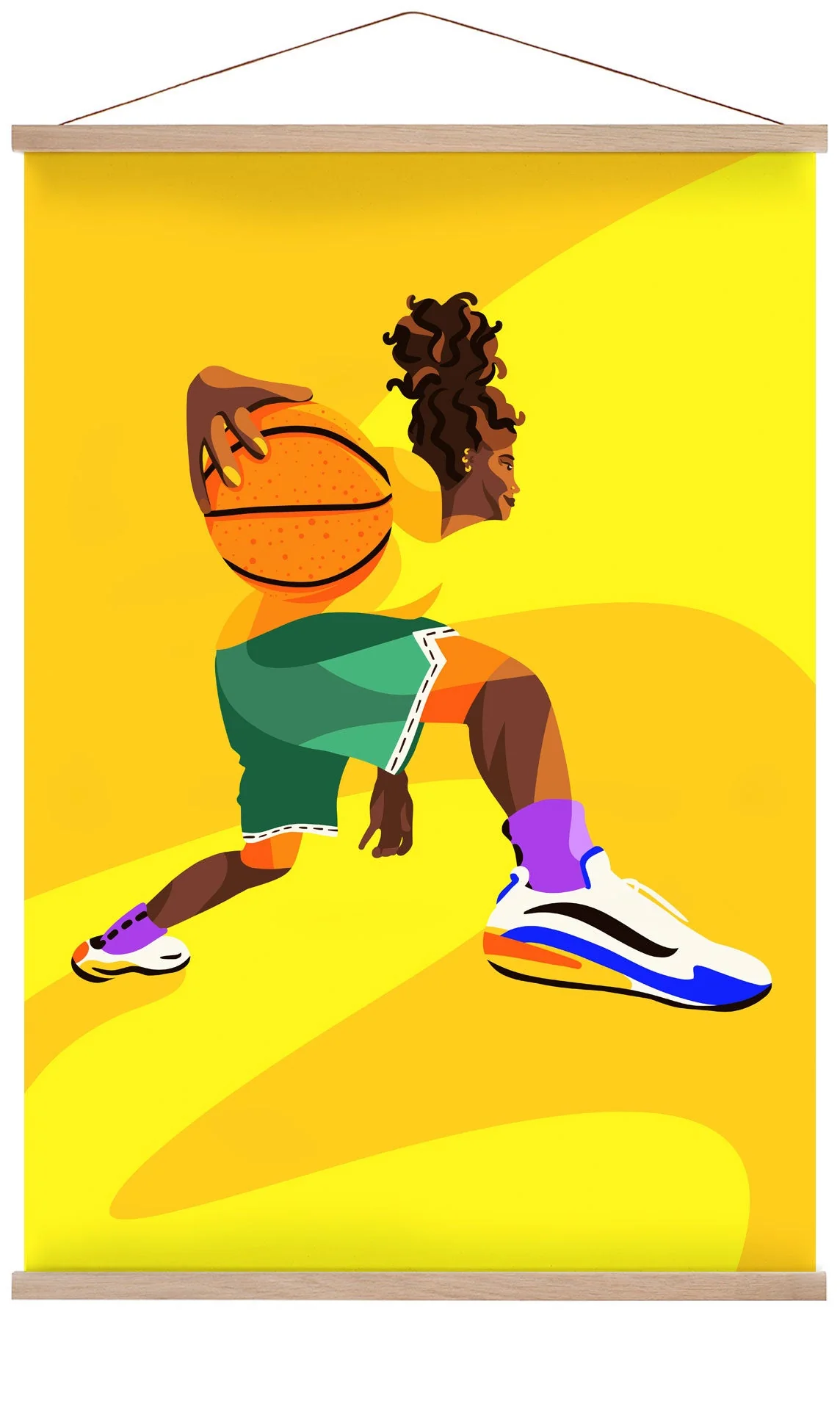 Basketballspieler von Sofia Doudine