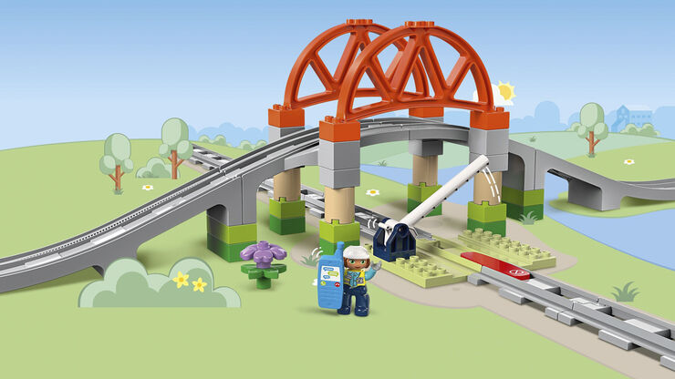 Lego Togbro og spor - udvidelsessæt