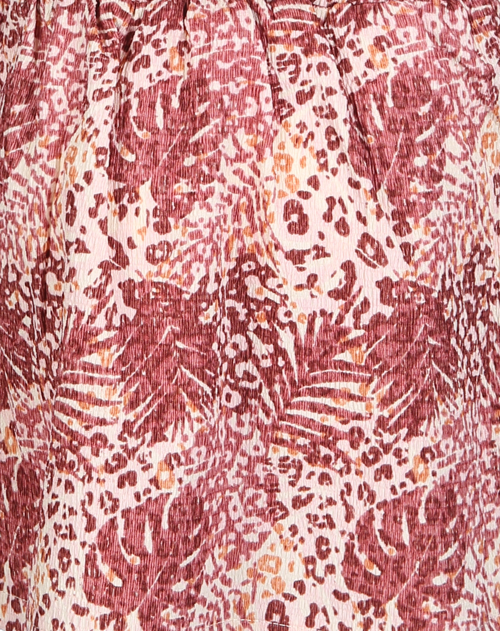 Trägerkleid JUNGLE LEAF in rot