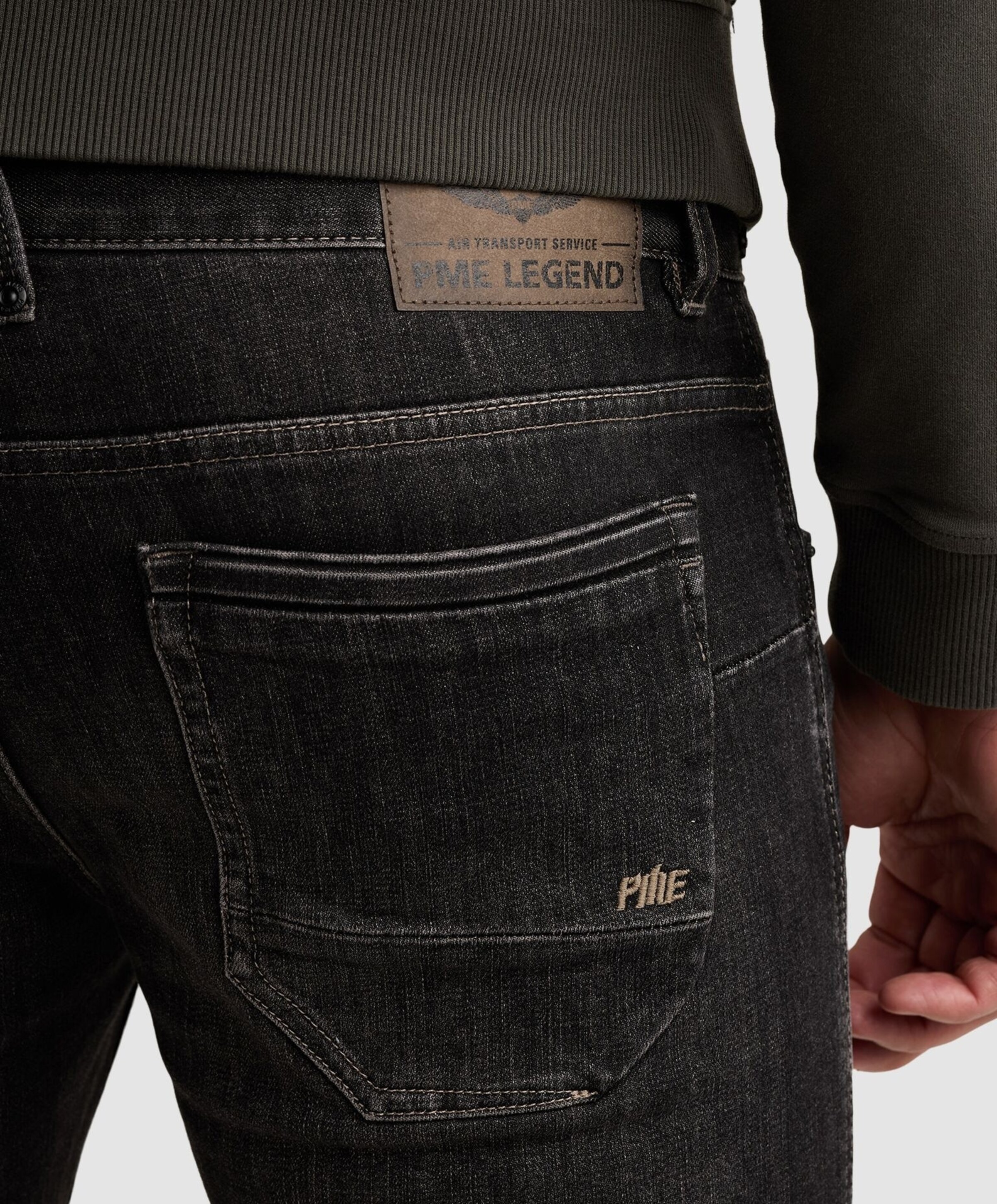 PME Legend PME LEGEND NIGHTFLIGHT JEANS ELEME heren jeans grijs