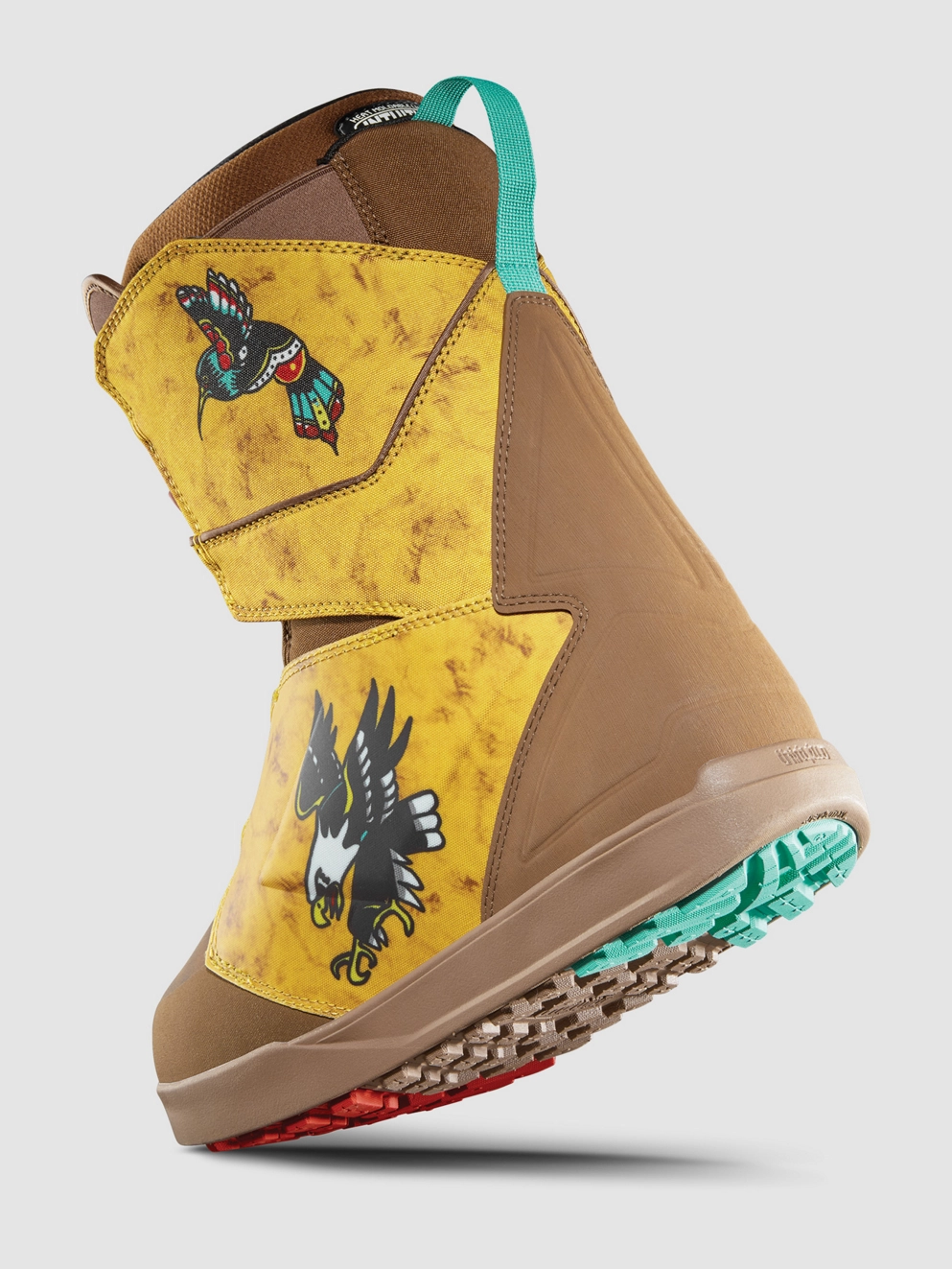 ThirtyTwo Lashed Double BOA Fava 2025 Snowboard Boots tobacco