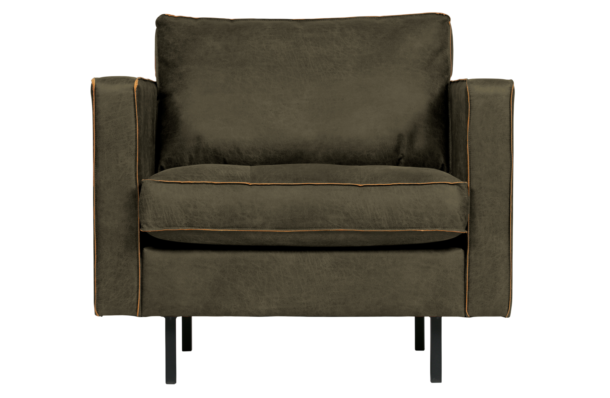 Fauteuil Rodeo classic leer Fauteuil Rodeo classic - Army