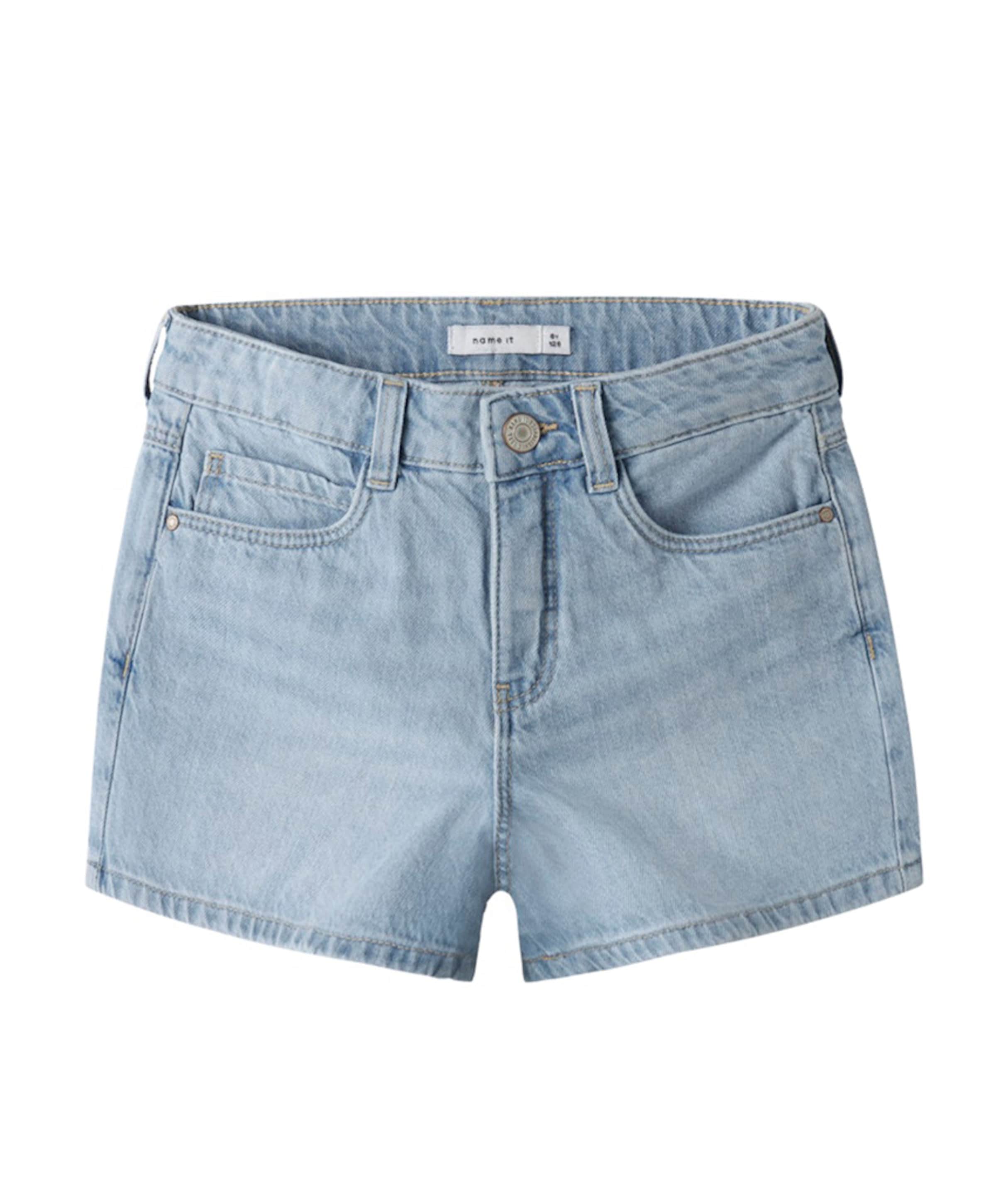 Name it NKFROSE MOM DNM SHORTS 1141-MJ NOOS meisjes korte broek blauw