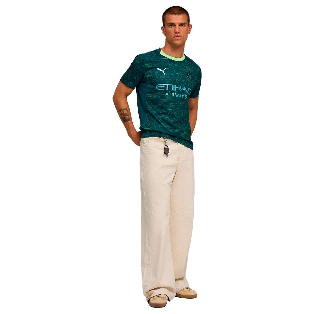 Camisola Puma Manchester City Quarto Equipamento 2025-2026