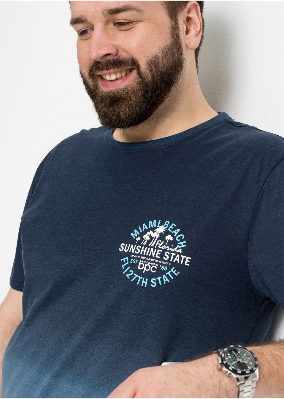 T-shirt avec dégradé de couleur