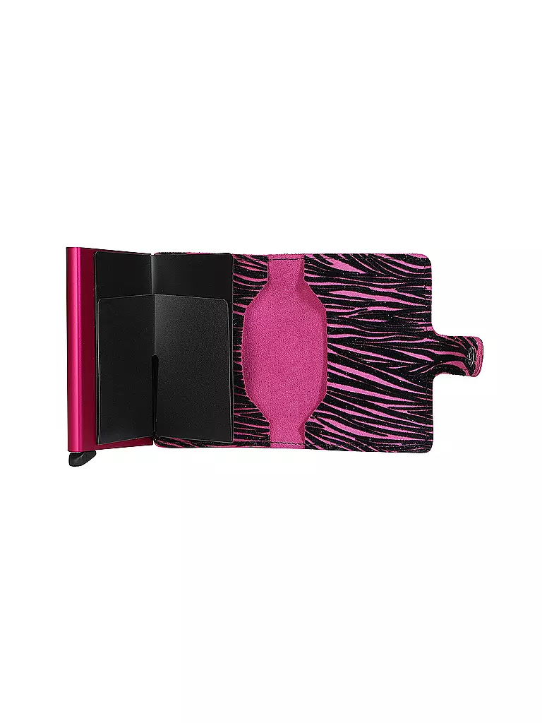 SECRID Miniwallet ZEBRA Fuchsia pink
