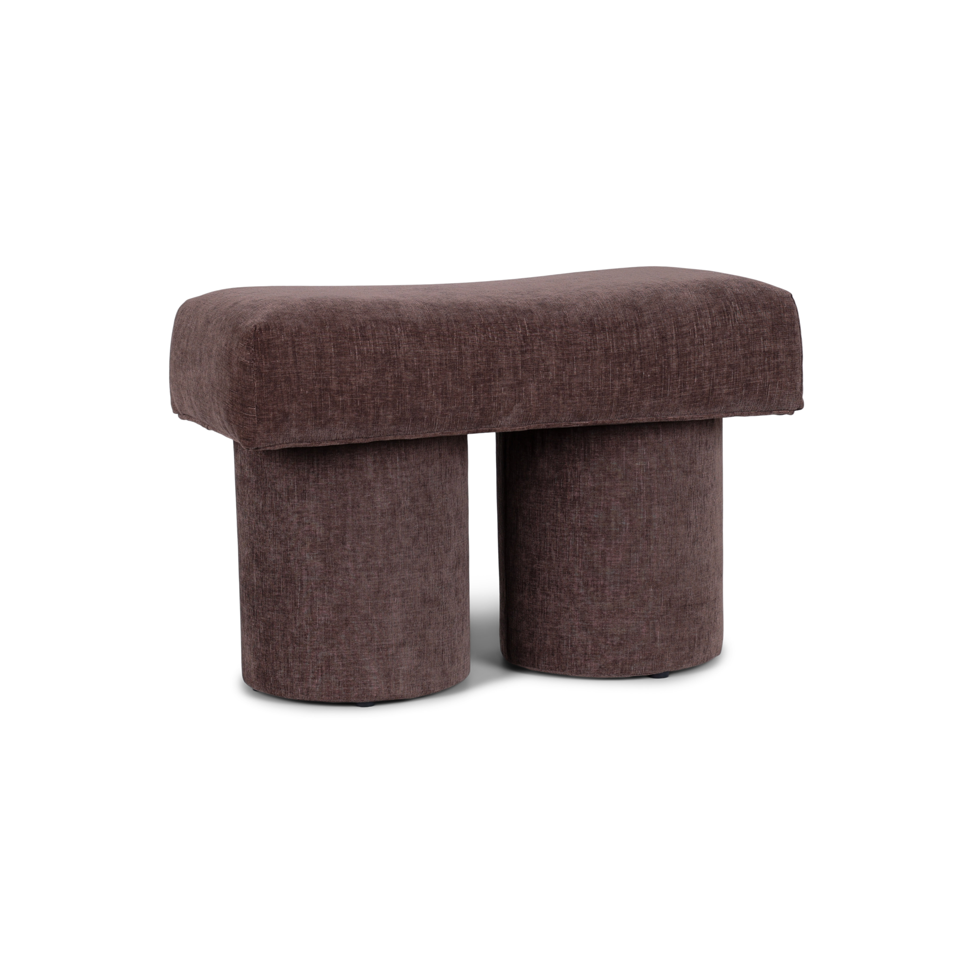 Poef Ollie dark brown