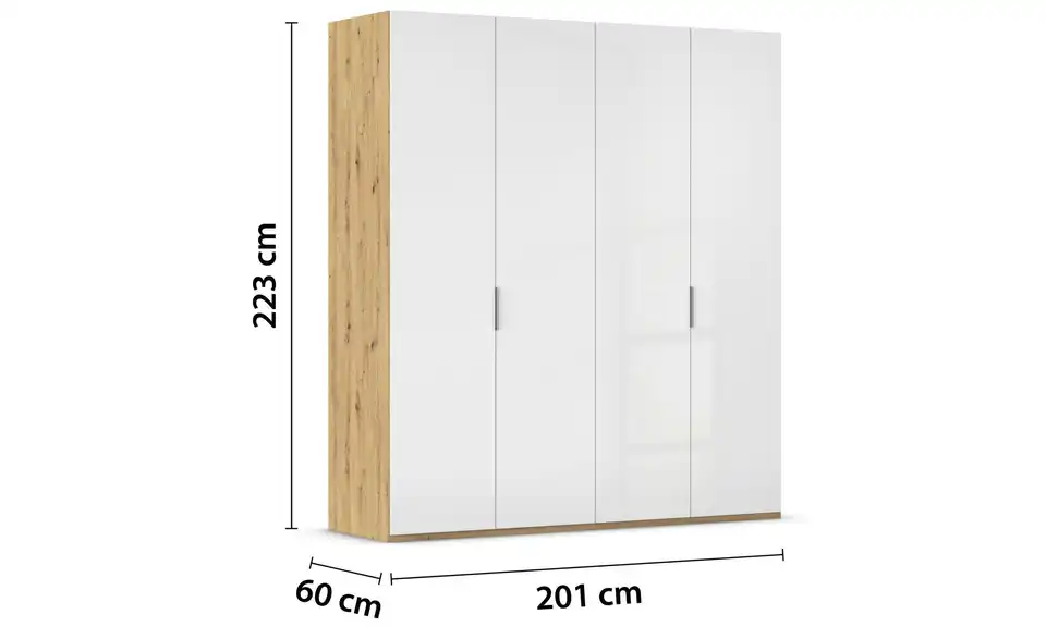 Drehtürenschrank Fifty 201 cm