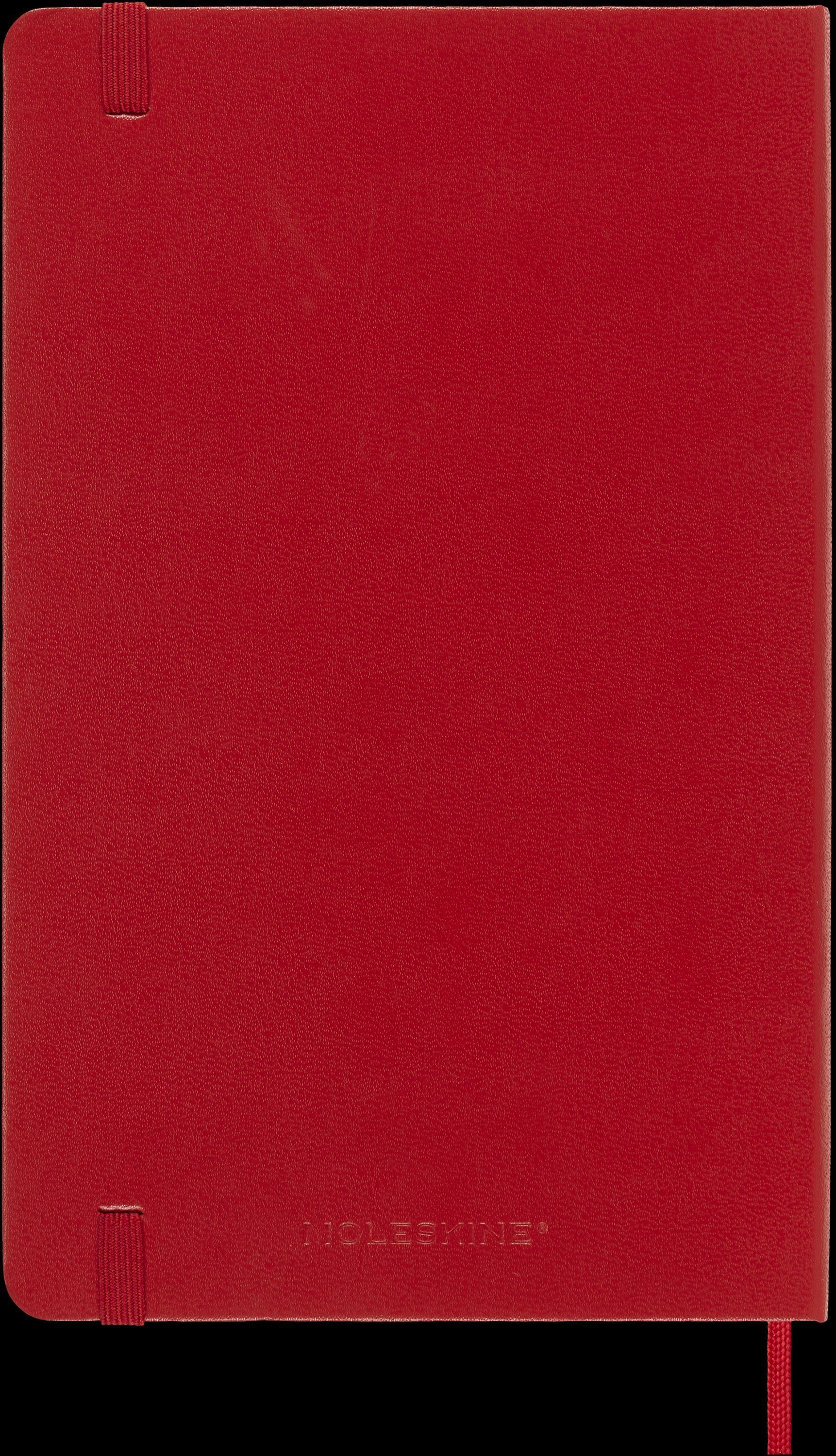 Moleskine 12 Monate Tageskalender 2025, Large/A5