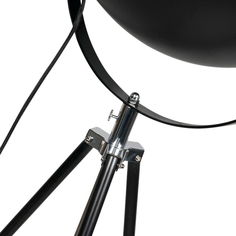 Industriële smart vloerlamp zwart tripod incl. WiFi A60 - Magna 50 Eglip