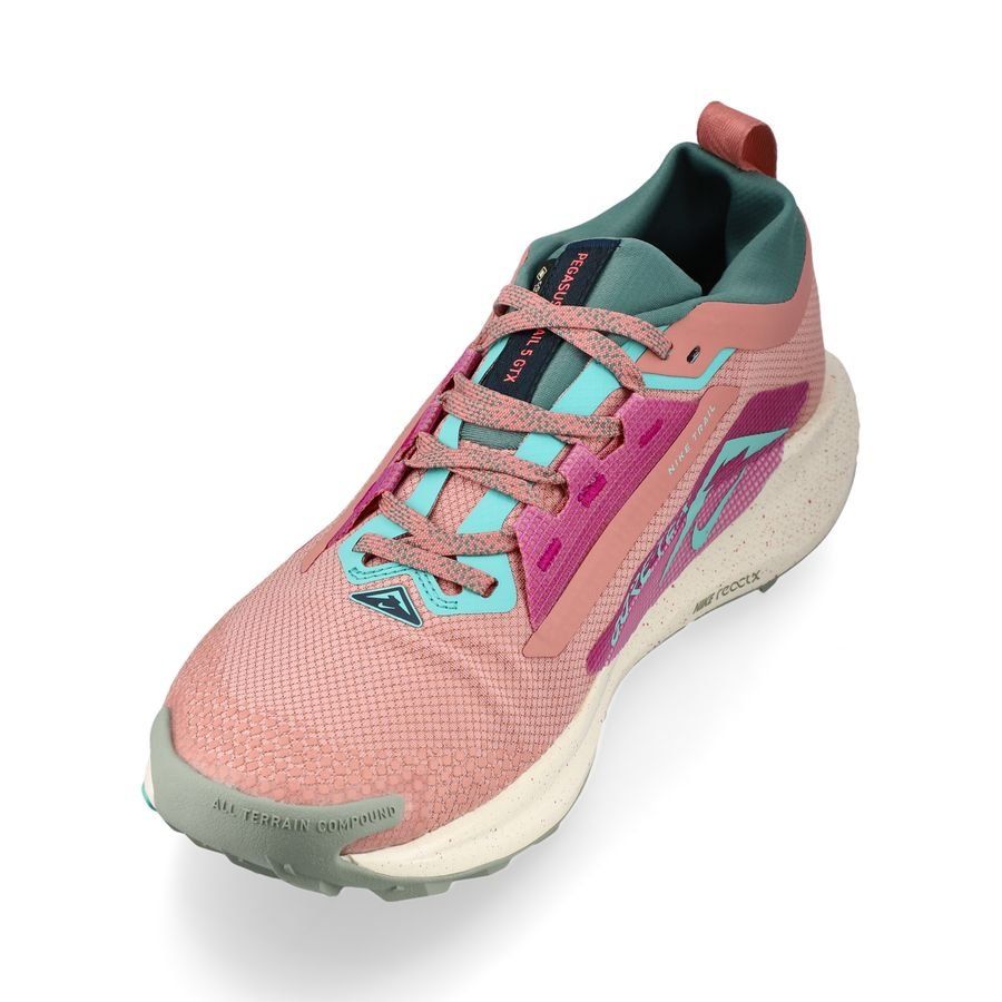 Nike Chaussures de Running Pegasus Trail 5 Gore-Tex - Stardust/Green Frost/Vert
